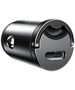 Baseus Car Charger Type C, Quick Charging, 30W - Baseus Tiny Star Mini (C00035000817-Z2/VCHX-B0G) - Space Grey 6932172629397 έως 12 άτοκες Δόσεις