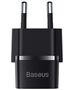 Baseus Charger for 2x USB Socket - Baseus (P1015484800111-00) - Black 6932172632199 έως 12 άτοκες Δόσεις