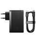 Baseus 3in1 EU Charger, 140W, Type-C Cable, 1m - Baseus GaN5 Pro (CCGP100201) - Black 6932172610227 έως 12 άτοκες Δόσεις