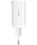 Baseus 3in1 EU Charger, 65W, Type-C Cable - Baseus GaN5 Pro (CCGP120202) - White 6932172617516 έως 12 άτοκες Δόσεις