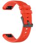 Techsuit Watchband for Garmin Fenix 5/5 Plus 6/6 Pro/7/Forerunner 935/945/955/Approach S60/S62 - Techsuit Watchband QuickFit 22mm (W058) - Orange 5949419219045 έως 12 άτοκες Δόσεις