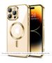 Techsuit Case for iPhone 16 - Techsuit Luxury Crystal MagSafe - Gold 5949419222229 έως 12 άτοκες Δόσεις