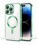 Techsuit Case for iPhone 16 Pro Max - Techsuit Luxury Crystal MagSafe - Light Green 5949419221925 έως 12 άτοκες Δόσεις