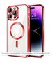 Techsuit Case for iPhone 16 - Techsuit Luxury Crystal MagSafe - Red 5949419222250 έως 12 άτοκες Δόσεις