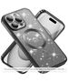 Techsuit Case for iPhone 16 - Techsuit Luxury Glitter MagSafe - Black 5949419221918 έως 12 άτοκες Δόσεις