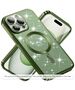 Techsuit Case for iPhone 16 - Techsuit Luxury Glitter MagSafe - Deep Green 5949419221901 έως 12 άτοκες Δόσεις