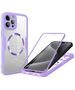 Techsuit Case for iPhone 15 Pro Max + Cover - Techsuit ColorVerse 360 MagSafe MagSafe Series - Purple 5949419227002 έως 12 άτοκες Δόσεις