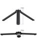 Techsuit Universal Tripod for Selfie Stick - Techsuit (TPD3) - Black 5949419235670 έως 12 άτοκες Δόσεις