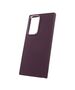 Satin case for Samsung Galaxy S22 Ultra burgundy 5900495029096