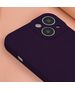 Silicon case for iPhone 12 / 12 Pro 6,1&quot; plum 5907457797345