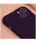 Silicon case for iPhone 14 6,1&quot; plum 5907457797369