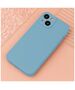 Silicon case for Samsung Galaxy S24 sky blue 5907457797635