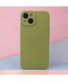 Silicon case for iPhone 12 / 12 Pro 6,1&quot; olive 5907457797697