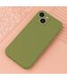 Silicon case for iPhone 12 / 12 Pro 6,1&quot; olive 5907457797697