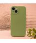 Silicon case for iPhone 12 / 12 Pro 6,1&quot; olive 5907457797697