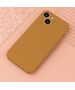 Silicon case for iPhone 12 / 12 Pro 6,1&quot; caramel 5907457797857