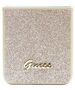 Original Case SAMSUNG GALAXY Z FLIP 5 Guess Hardcase Glitter Script (GUHCZF5HGGSHD) gold 3666339173975