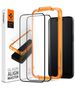 Tempered Glass APPLE IPHONE 15 PRO Spigen ALM Glass FC 2-pack black 8809896752176