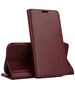 Case MOTOROLA MOTO G85 5G Wallet with a Flap Leatherette Holster Magnet Book burgundy 5907457792609