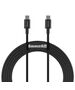 Baseus Superior Series Cable USB-C to USB-C, 100W, 2m (black) 6953156208445