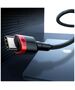 Baseus Date Cable Type-C, 100W, 2m - Baseus Cafes (CATKLF-AL91) - Red Black 6953156216372 έως 12 άτοκες Δόσεις