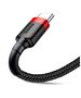 Baseus Baseus - Data Cable Cafule (CATKLF-U91) - USB to Type-C, 2A, 3m - Red Black 6953156296350 έως 12 άτοκες Δόσεις