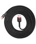 Baseus Baseus - Data Cable Cafule (CATKLF-U91) - USB to Type-C, 2A, 3m - Red Black 6953156296350 έως 12 άτοκες Δόσεις