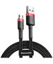 Baseus Baseus - Data Cable Cafule (CAMKLF-C91) - USB to Micro-USB, 1.5A, 2m - Red Black 6953156280373 έως 12 άτοκες Δόσεις