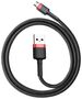 Baseus Baseus - Data Cable Cafule (CAMKLF-C91) - USB to Micro-USB, 1.5A, 2m - Red Black 6953156280373 έως 12 άτοκες Δόσεις