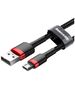 Baseus Baseus - Data Cable Cafule (CAMKLF-C91) - USB to Micro-USB, 1.5A, 2m - Red Black 6953156280373 έως 12 άτοκες Δόσεις