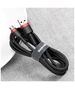 Baseus Baseus - Data Cable Cafule (CAMKLF-C91) - USB to Micro-USB, 1.5A, 2m - Red Black 6953156280373 έως 12 άτοκες Δόσεις