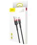 Baseus Baseus - Data Cable Cafule (CAMKLF-C91) - USB to Micro-USB, 1.5A, 2m - Red Black 6953156280373 έως 12 άτοκες Δόσεις