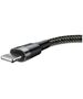 Baseus Baseus - Data Cable Cafule (CALKLF-CG1) - USB to Lightning, 1.5A, 2m - Gray Black 6953156275010 έως 12 άτοκες Δόσεις