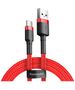 Baseus Baseus - Data Cable Cafule (CATKLF-A09) - USB to Type-C, 3A, 0.5m - Red 6953156278165 έως 12 άτοκες Δόσεις