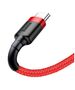 Baseus Baseus - Data Cable Cafule (CATKLF-A09) - USB to Type-C, 3A, 0.5m - Red 6953156278165 έως 12 άτοκες Δόσεις