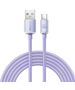 Baseus Baseus - Data Cable Crystal Shine (CAJY000405) - USB to Type-C, 100W, 1.2m - Purple 6932172602826 έως 12 άτοκες Δόσεις