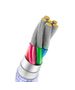 Baseus Baseus - Data Cable Crystal Shine (CAJY000405) - USB to Type-C, 100W, 1.2m - Purple 6932172602826 έως 12 άτοκες Δόσεις