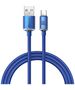 Baseus Baseus - Data Cable Crystal Shine (CAJY000403) - USB to Type-C, 100W, 1.2m - Blue 6932172602819 έως 12 άτοκες Δόσεις