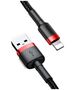 Baseus Baseus - Data Cable Cafule (CALKLF-C19) - USB to Lightning, 1.5A, 2m - Red Black 6953156275027 έως 12 άτοκες Δόσεις