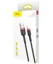 Baseus Baseus - Data Cable Cafule (CALKLF-C19) - USB to Lightning, 1.5A, 2m - Red Black 6953156275027 έως 12 άτοκες Δόσεις