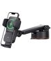 Baseus Baseus - Car Holder with Wireless Charging Wisdom Alignment (CGZX000101) - for Dashboard, Windshield, 15W- Black 6932172605575 έως 12 άτοκες Δόσεις