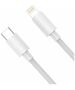 Baseus Type-C to Lightning Data Cable 20W, 480Mbps, 1.5m (set 2) - Baseus Simple Wisdom (TZCATLZJ-02) - White 6953156230323 έως 12 άτοκες Δόσεις