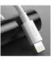 Baseus Type-C to Lightning Data Cable 20W, 480Mbps, 1.5m (set 2) - Baseus Simple Wisdom (TZCATLZJ-02) - White 6953156230323 έως 12 άτοκες Δόσεις