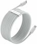 Baseus Type-C to Lightning Data Cable 20W, 480Mbps, 1.5m (set 2) - Baseus Simple Wisdom (TZCATLZJ-02) - White 6953156230323 έως 12 άτοκες Δόσεις