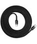 Baseus Data Cable Type-C to Type-C 480Mbps, PD2.0, 60W, 3A, 1m - Baseus Cable (CATKLF-GG1) - Black 6953156285200 έως 12 άτοκες Δόσεις