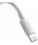 Baseus Cablu de Date USB la Lightning, Fast Charging 2.4A, 480Mbps, 1.5m (set 2) - Baseus (TZCALZJ-02) - White 6953156230316 έως 12 άτοκες Δόσεις