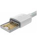 Baseus Cablu de Date USB la Lightning, Fast Charging 2.4A, 480Mbps, 1.5m (set 2) - Baseus (TZCALZJ-02) - White 6953156230316 έως 12 άτοκες Δόσεις