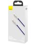 Baseus Type-C to Lightning Cable 20W, 2m - Baseus Cafule Series (CATLJK-B05) - Purple 6953156202122 έως 12 άτοκες Δόσεις