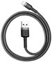 Baseus - Cafule Cable Usb Lightning 2.4A 0.5M - Gray Black 6953156274938 έως 12 άτοκες Δόσεις