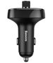 Baseus Car Charger with Modulator, 2x USB, TF Card, MP3 - Baseus (CCMT000301) - Black 6932172628239 έως 12 άτοκες Δόσεις